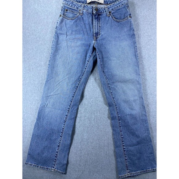 Gap Bootcut Jeans Women's 27 Blue Denim Stretch Flat Front 5-Pockets Y2K Casual - Picture 2 of 16